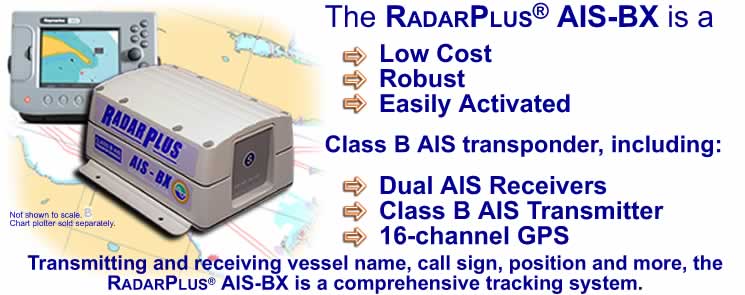 RadarPlus AIS-BX Class B AIS Transponder