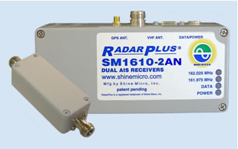 SM1610-2A frequency agile long range AIS Base Station Receiver