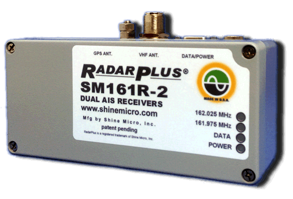 Shine Micro RadarPlus SM161R-2 Dual AIS Receivers