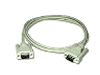 6 ft straight-through serial cable, DB9-m/DB9-f