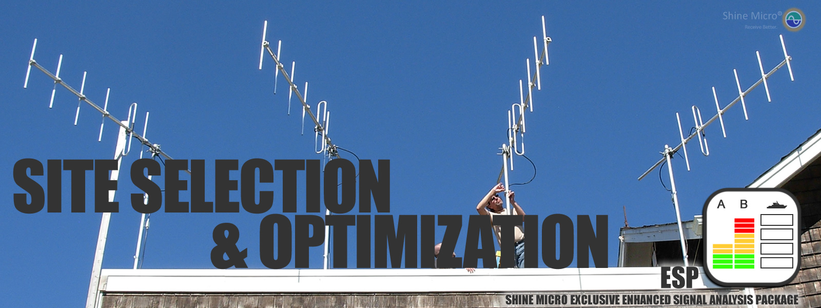 Shine Micro Tools for Site Selection and Optimization for long range AIS reception, Enhanced Signal Analysis and Noise Floor Monitoring